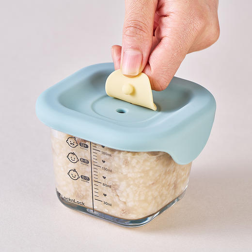 乐扣乐扣（LOCK&LOCK）耐热玻璃辅食碗保鲜盒套装 商品图8