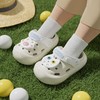 猫咪儿童洞洞鞋宝宝夏室内1-3岁软底防滑透气婴幼儿男女童凉拖鞋130-180★娃娃优选 商品缩略图1