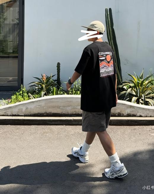 Co1umbi@ 26新款山海印花纯棉圆领短袖T恤 TX615 商品图2