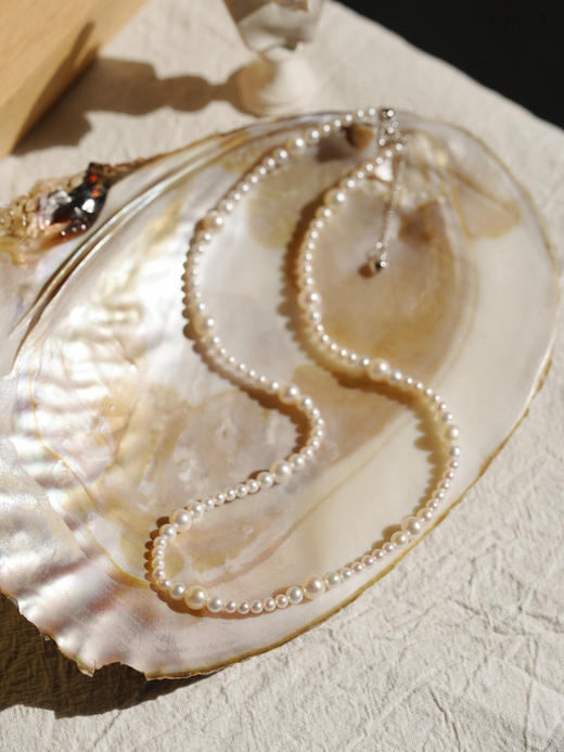 交错搭配珍珠项链 商品图0