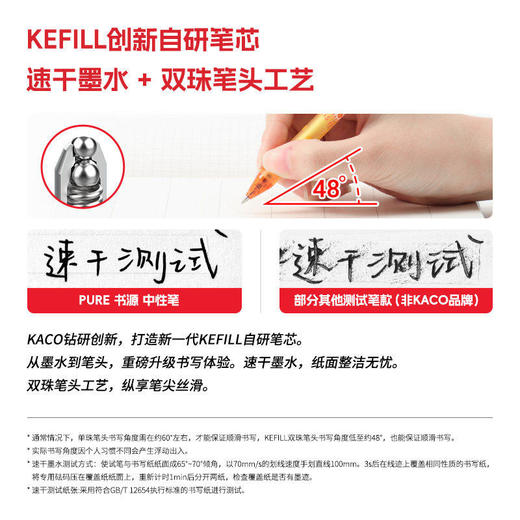 kaco假日巡游按动中性笔联名可口可乐 商品图4