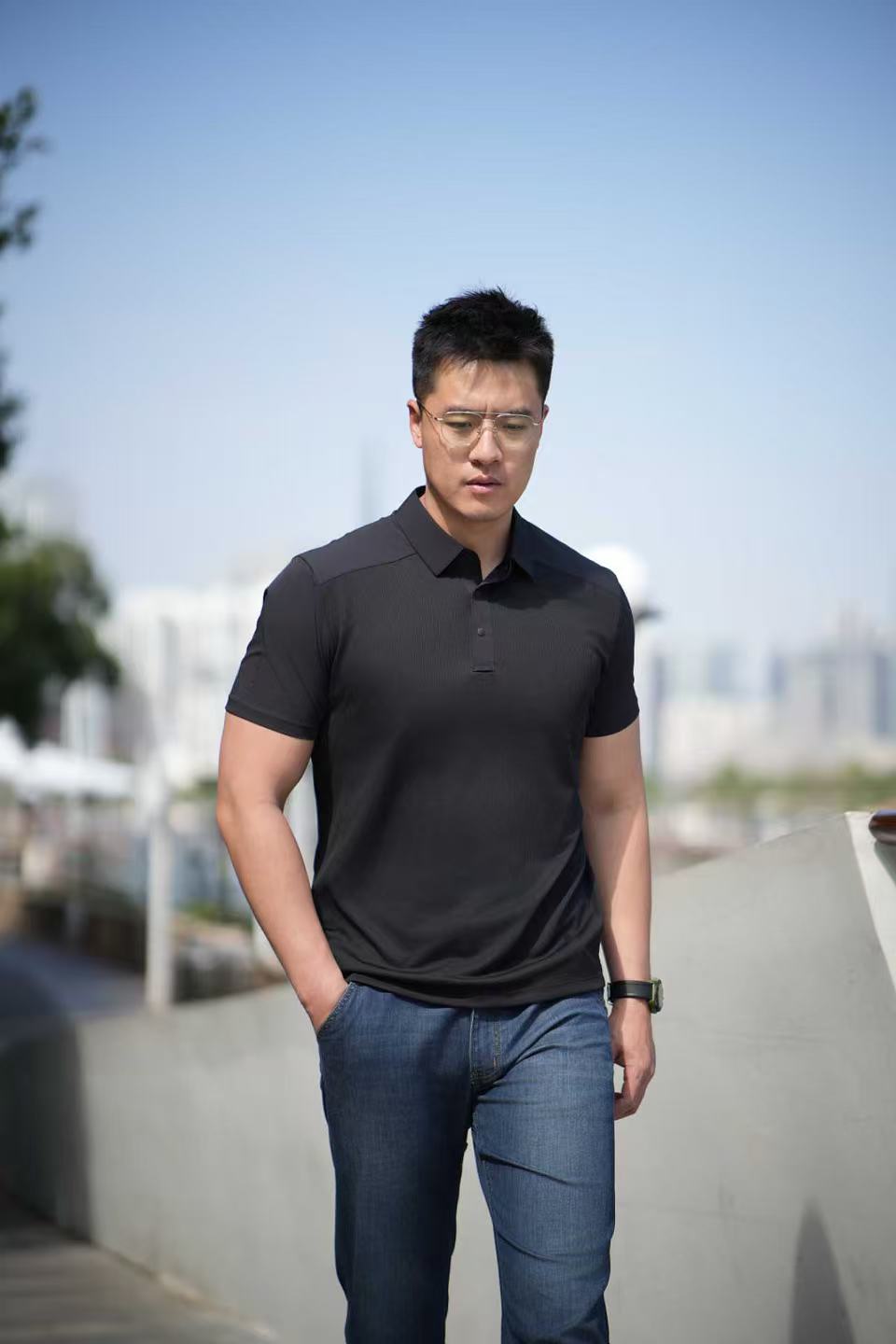 龙牙先锋35号POWER DRY短袖POLO