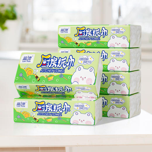 蓝漂 厨房本色抽纸1包装（萌宠系列） 6922454355229 商品图3