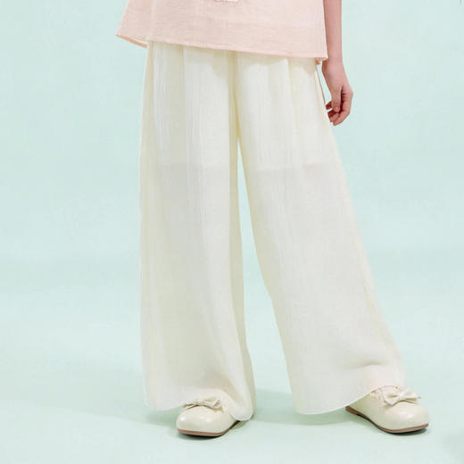 笛莎Deesha 2026年夏季新款观山见女童裤子 商品图1