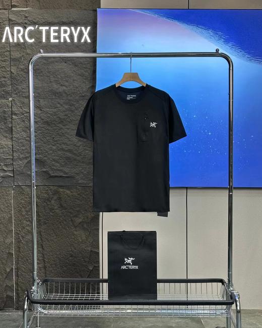 F032745夏季新款压胶拉链刺绣口袋速干功能款短袖T恤 商品图6