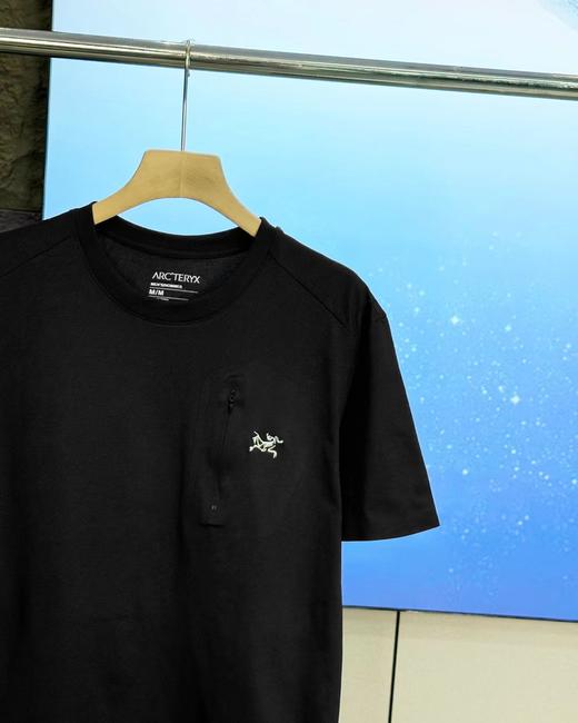 F032745夏季新款压胶拉链刺绣口袋速干功能款短袖T恤 商品图10