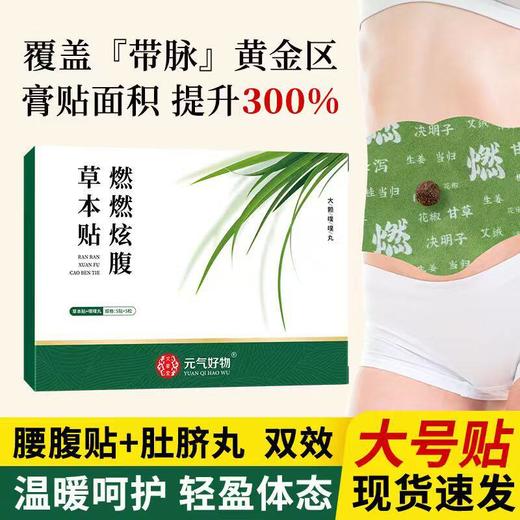 新品【燃燃炫腹草本贴】【5贴】【瘦身贴  减肥贴】 商品图0