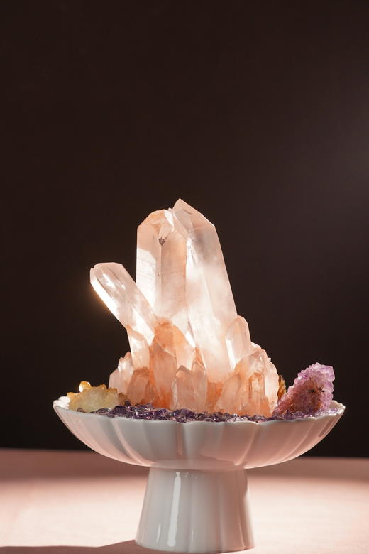 迷罗元和堂 | 能量水晶盆栽家居办公玄关摆件【器悟雅玩】 商品图11