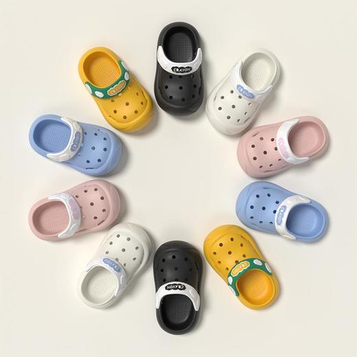 宝宝拖鞋男女童夏季沙滩鞋新款1-3岁室内软底防滑透气婴幼儿童洞洞鞋130-180★娃娃优选 商品图1