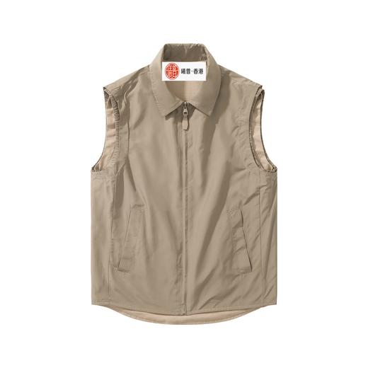 男款双面穿亚麻马甲背心zh 商品图3