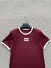 327-10 渠道圆正 miu大爆款 手工绣 红色撞色 基础款 减龄时髦 圆领短袖T恤 167/140我穿XL 商品缩略图12