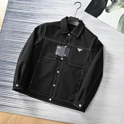 F032736春季新款简约时尚百搭男士潮流时尚休闲牛仔长袖外套 商品图6