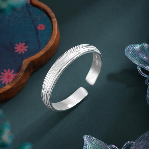 子佩集S999手工银【月汐幻境】手镯【55031102】原创设计 商品图1