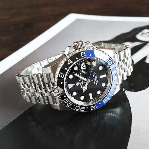 【95新】ROLEX 劳力士126710blnr-0002天文台认证自动机械机芯日期显示40MM（男款）格林尼治型II系列蚝式钢230326NJS06 商品图5