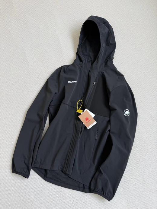 F032781轻量单层弹力外套男女同款软壳连帽夹克 商品图10