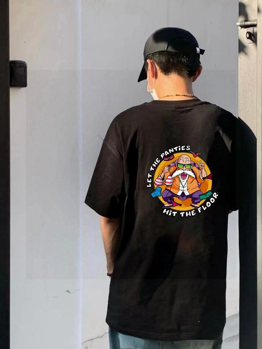 AJ乔丹专柜同步联名新款飞人七龙珠龟仙人联名系列印花情侣短袖 商品图4