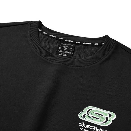 Skechers斯凯奇 中性针织套头卫衣 L322U127-0018 商品图3