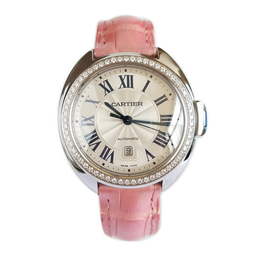【95新】CARTIER 卡地亚W4CL0005自动机械机芯日期显示31MM（女款）钥匙系列精钢200326NJ07 商品图0