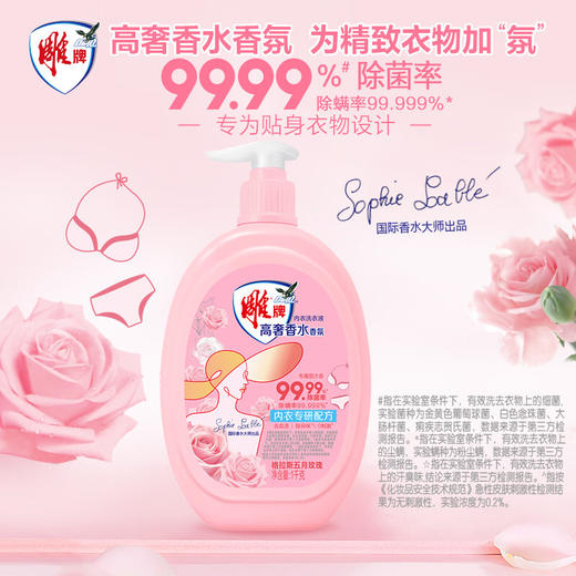 雕牌 高奢香水香氛内衣洗衣液1kg*2瓶 DST-1K2P0E 商品图4