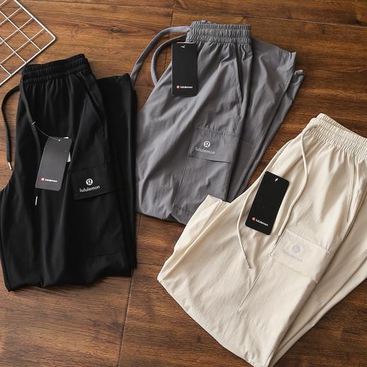 情侣款！26新春季潮流露家工装裤情侣同款休闲运动卫裤直筒裤 商品图4