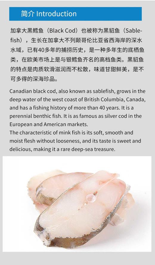 加拿大黑鳕鱼块   300克/盒 商品图6