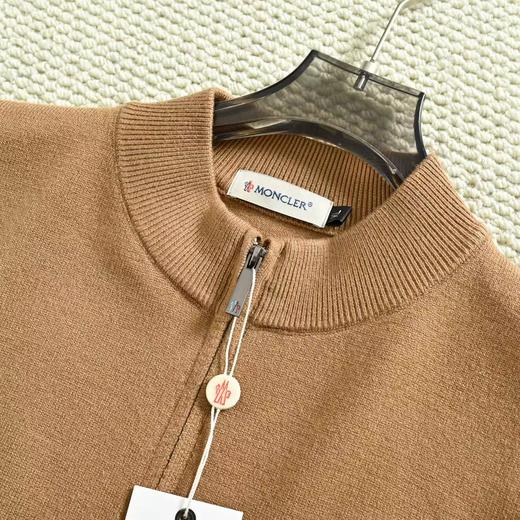 F032795春季男士新款羊毛混纺针织衫男装拉链外套 商品图11