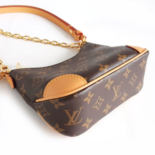 【98新闲置未使用】LV路易威登NANO BOULOGNE M25519NANO号老花Boulogne黄牛角单肩斜挎包女士250326NJS54 商品图5