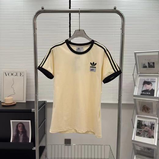 F032779夏季新款圆领印花挺括有型拉条运动休闲短袖T恤 商品图13