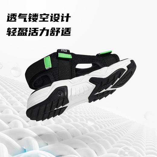 泰兰尼斯夏季中大童简约百搭溯溪鞋凉鞋 T06D3B2781 商品图3