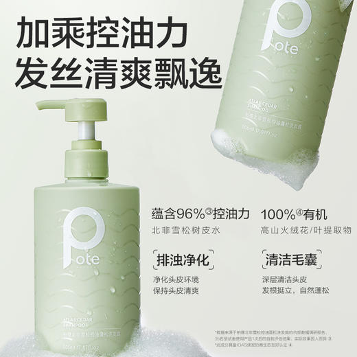 柏缇 北非雪松控油蓬松洗发露+海藻维生素护发素475ml*2(瓶装) 4897054947193-1 商品图4