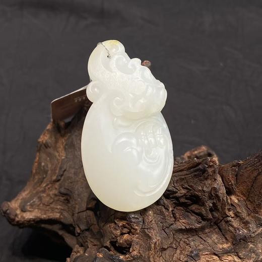 【快抱】【于田产和田玉子料螭龙挂件 46*25】出证书，发货1~5天，48小时鉴赏期 商品图3