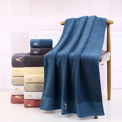 PLAYBOY花花公子 素简双条（礼盒装）74*34CM HM808-2 商品图4