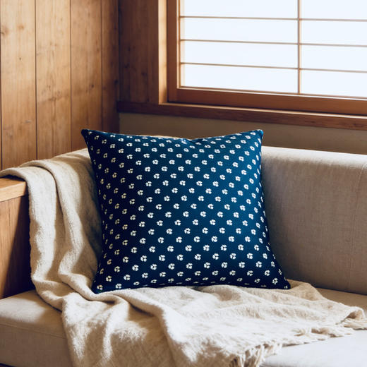 【林栖好物】LX1126004手工蓝印花抱枕（预售7天发货） 商品图2