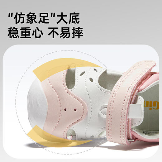 【私域团购】基诺浦夏季凉鞋儿童学步鞋宝宝关键鞋子孟夏时光GB2202 商品图4
