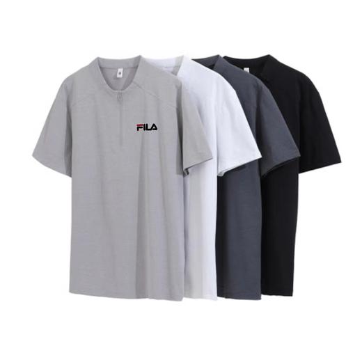 F032731夏季新款户外半拉链短袖专为户外与日常打造的实用款短袖T恤 商品图0