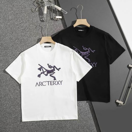 F032701夏季新款立体胶印美式复古透气圆领短袖T恤 商品图0