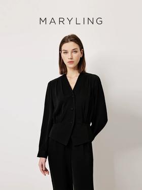 2楼MARYLING玛俪琳2026春夏新品通勤时尚气质款女士衬衫A1GBW20590吊牌价3560