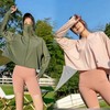 【39.9/件❗️多色可选🔥户外防晒服】UPF50+防紫外线，宽松版型不挑身材，通勤出游都能穿❗️夏日穿清爽不粘身，久穿无负担，黑胶帽檐款防紫外线透气外套斗篷款防晒服L 商品缩略图1