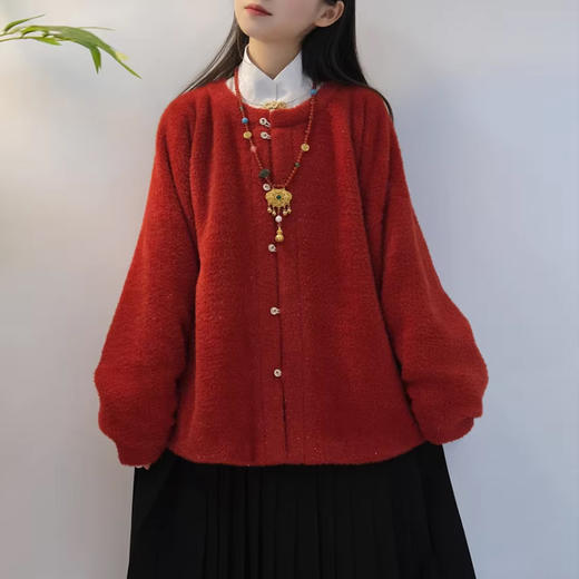 裁缝学苑AS657明制圆领袍弓袋袖外套纸样女装通勤上衣服装打板图纸 商品图3