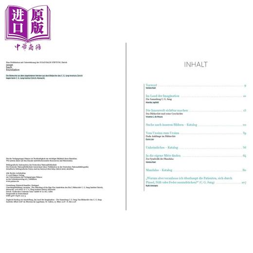 预售 【中商原版】【德文版】图像之书 1917-1950年荣格病人图像作品集 Das Buch der Bilder Schatze aus dem Archiv C G Jung 原版 商品图2