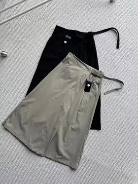 F032708春季新款都市通勤时尚百搭女士宽松垂感阔腿裙裤