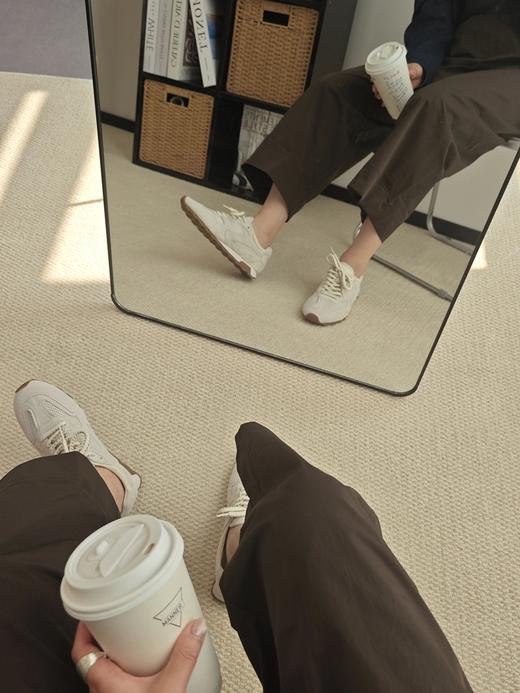 【四色可选】耐尔 松紧腰休闲阔腿女裤 商品图4