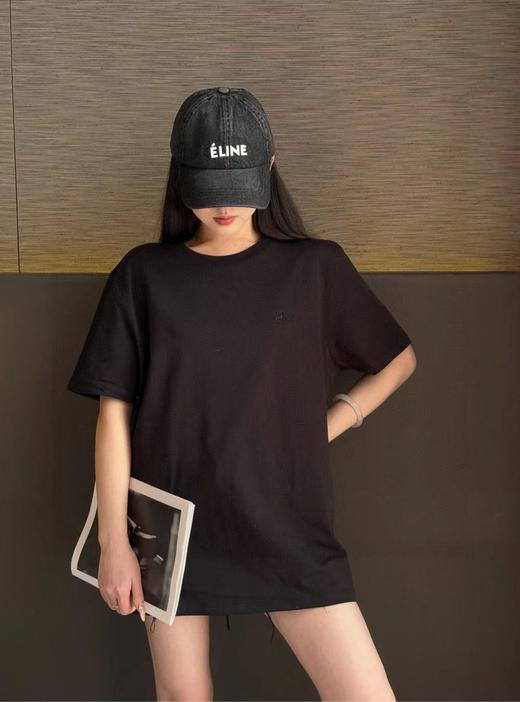 F032765男女同款刺绣logo轻薄透气吸汗日常通勤短袖T恤 商品图6