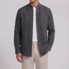 春季新款男士亚麻立领休闲外套 商品缩略图1