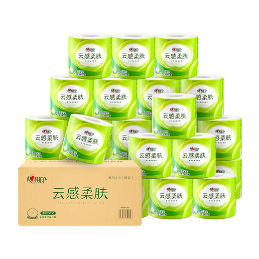 心相印 云感四层卷筒卫生纸150克24粒装 BT5410 商品图0