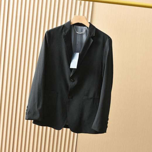 AMN 2026春夏季薄款泡泡纱防晒衣商务休闲西服 商品图2