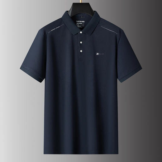 【DPS】【莱赛尔】大依优型大码男装夏季翻领polo衫短袖舒适休闲上衣半袖T恤 商品图2