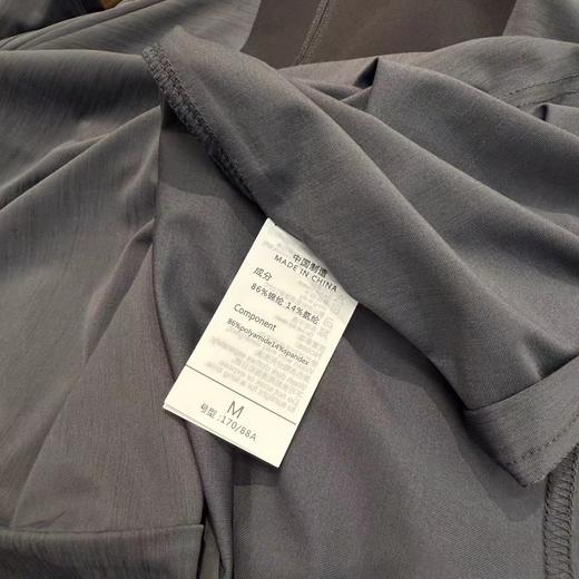 F032789凉感冰肤五色新款冰丝弹力透气压胶短袖T恤 商品图14