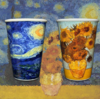 《星月夜》《向日葵》主题杯，梵高学院授权，融入东方景德镇千年陶瓷工艺， 打造出两款艺术陶瓷杯。 商品缩略图2