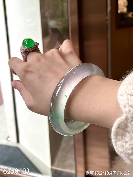 飘翠手镯【6250403】圈口60.2~具体价格微信咨询 商品图3